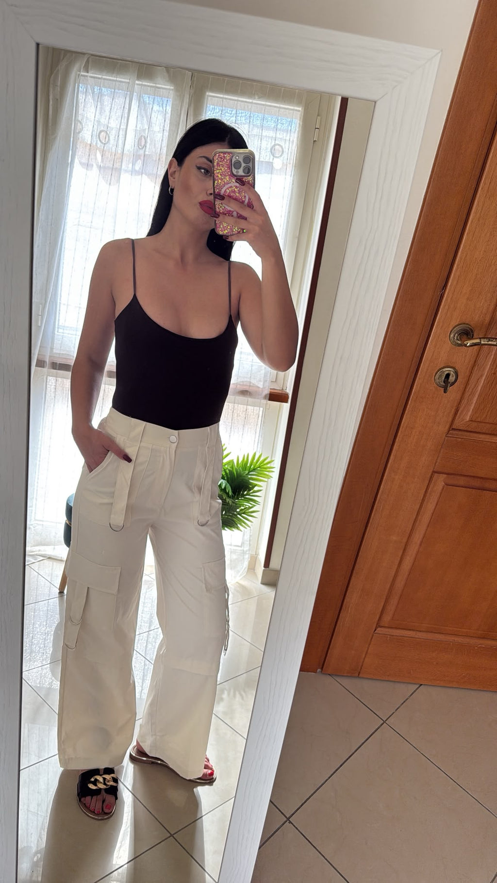21. PANTALONE STUDYO BIANCO 19.99€