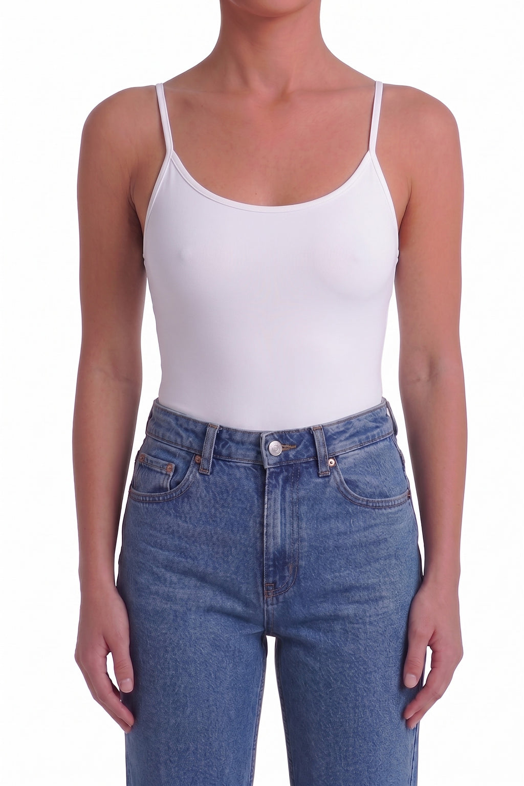 Body Alma Bianco — packshot e-commerce Angel's Club Roma