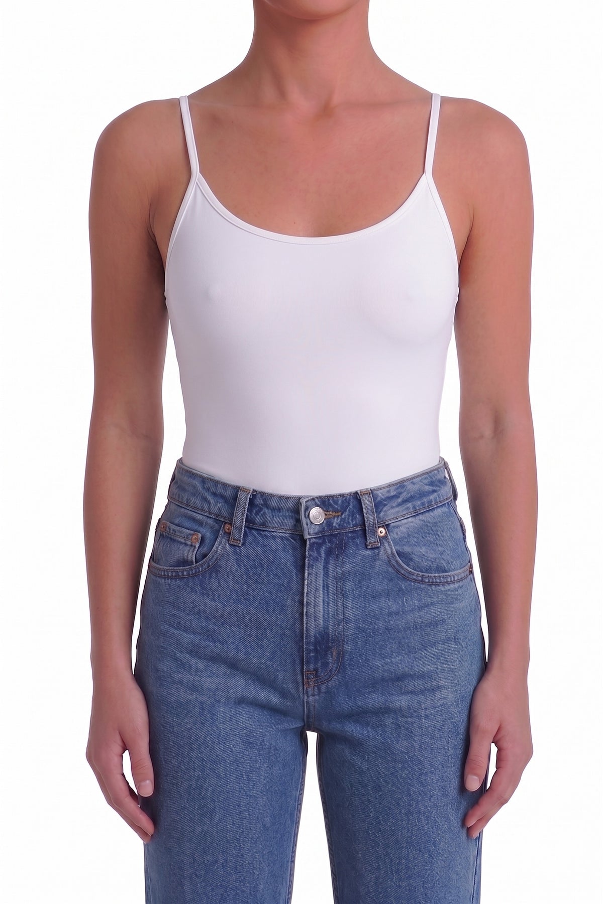 Body Alma Bianco — packshot e-commerce Angel's Club Roma