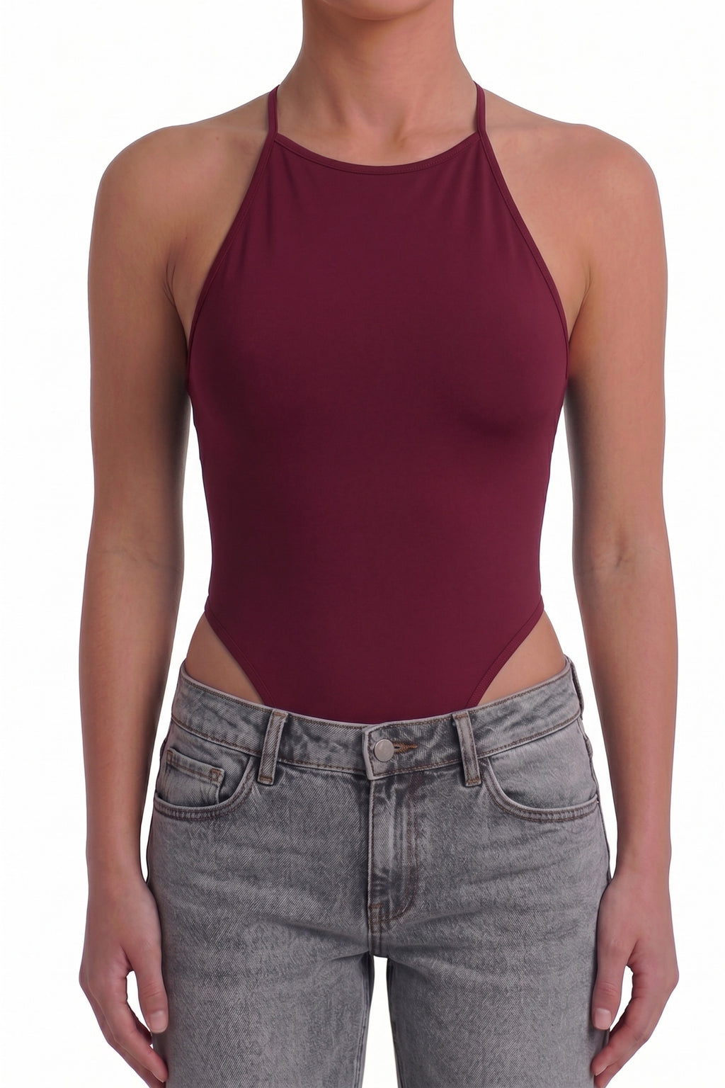 Body Kira Bordeaux — packshot e-commerce Angel's Club Roma